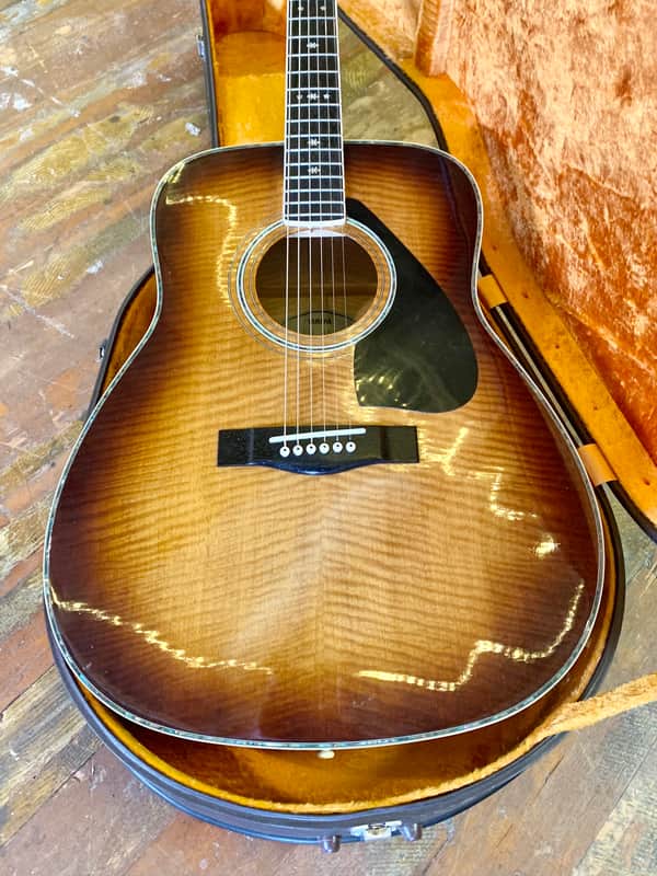Yamaha FG-465 Sunburst original vintage deluxe | Reverb