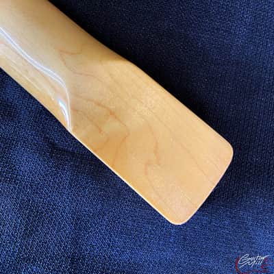 Guitar Mill Jag/Stang-Style Replacement Neck / 2 pc. Maple & Indian Rosewood / 24" Scale Length! / Classic C / Gloss / Closet Clean (#GIN-3898) image 9