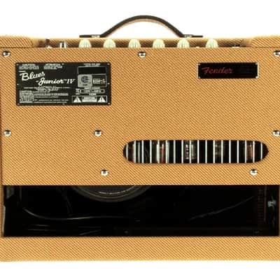 Fender Mint Fender Blues Junior IV Tweed – Sweetwater Exclusive – Eminence Red White & Blues + Deluxe Cover 2025 - Tweed image 4
