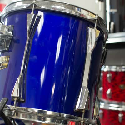 1980s Tama Artstar II Jewel Blue Drum Kit image 10