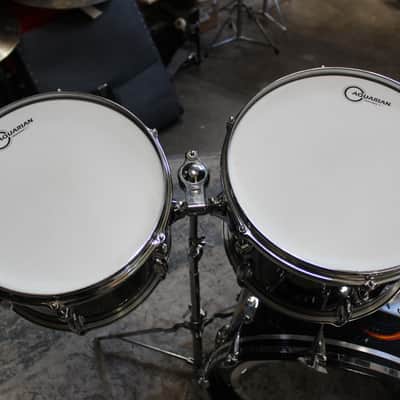 Slingerland 4-Piece Drum Set 12-13-16-22 1970s - Black image 15