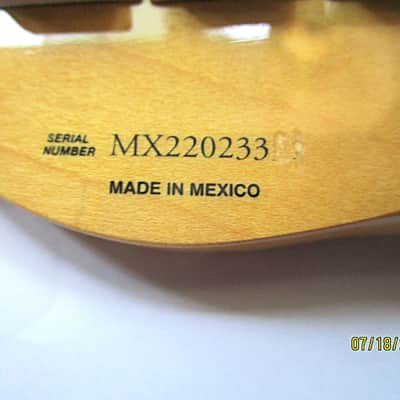 Fender 1950's Vintera Telecaster, 2022, Mexico,  Fiesta Red Finish, Gig Bag image 13