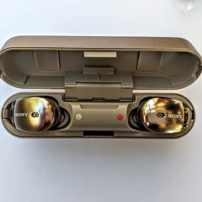 Sony WF1000X/NM1 Premium Noise Canceling True Wireless Headphones, Gold image 3