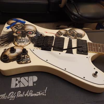 ESP Custom Shop Celebrity Artist Owned by Iron Maiden with Tour Flight Case + COA! Phoenix Firebird image 6
