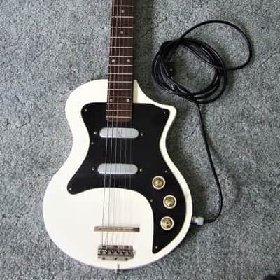 Super Rare Vox Shadow "LG50" style Shadow Guitar in White w/ HSC image 1
