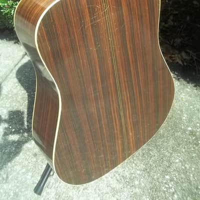 Brazos Acoustic Guitar~Model 202~Rosewood,Japan~Large Soundhole~Bluegrass~Cannon image 8
