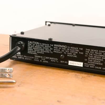 Yamaha EMP700 Stereo Multi-Effect Processor CG01ZTU image 9