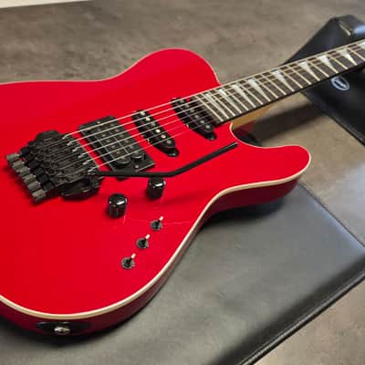 Jackson Custom Shop Telecaster 1987 Ferrari Red HSS Made in USA Vintage American San Dimas pre-Fender 80s Guitar KAHLER KILLER Floyd Rose image 1