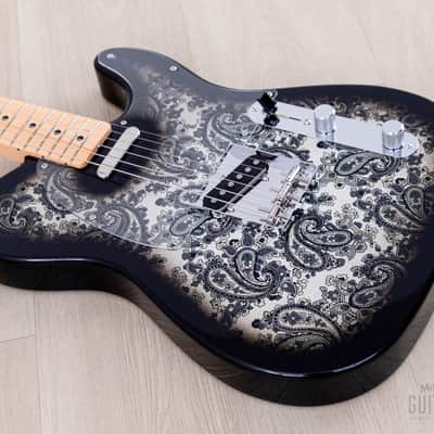 2025 Fender Limited Telecaster Black Paisley, Mint w/ Hangtags, Japan MIJ image 9