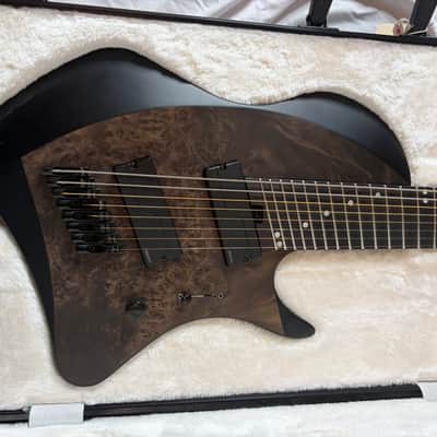 Abasi Concepts Larada Legion 8 2020 - Satin Black/Burl w/ OHSC image 11
