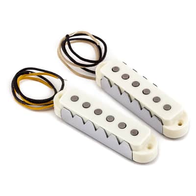 Fender Pure Vintage '65 Jaguar Pickup Set (Vintage White) image 1