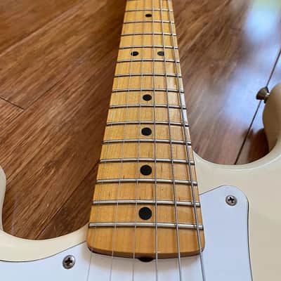 RARE LEFTY! 2004 Fender ST68-JH Left Handed Jimi Hendrix Strat - Crafted in Japan - Maple Cap Board / USA Texas Special Pickups image 16