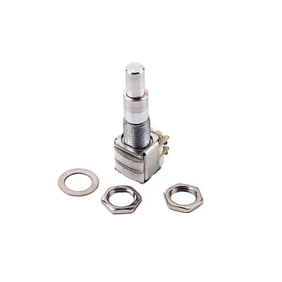 Guitar Bass Mini Dual Pots Stacked Concentric Potentiometer W/Center Detent B100K image 6