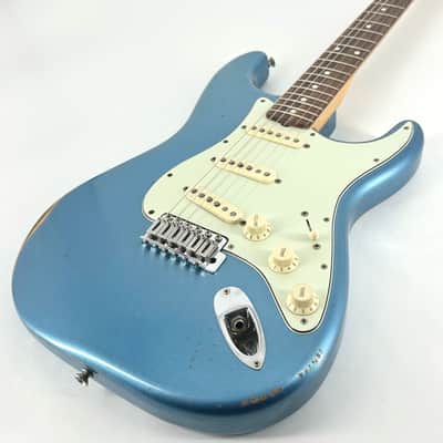 2021 Fender Vintera Road Worn 60’s Stratocaster – Lake Placid Blue image 2