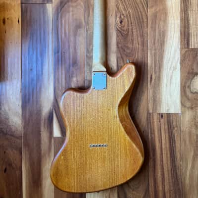 Custom Built Jazzcaster / Telemaster Offset - Natural - Warmoth / Musikraft / Lindy Fralin Pure PAF image 5