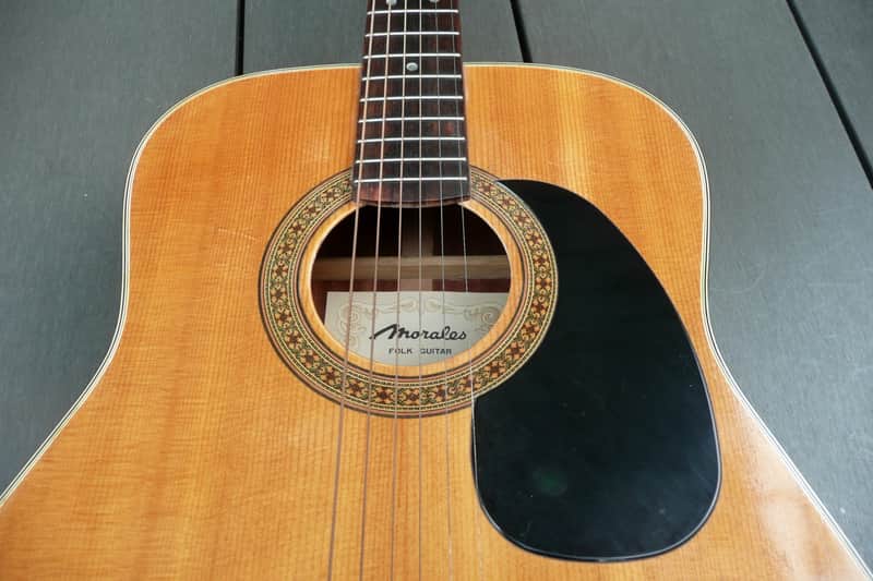 Morales MF-120 000 size falk guitar '70 Natural | Reverb