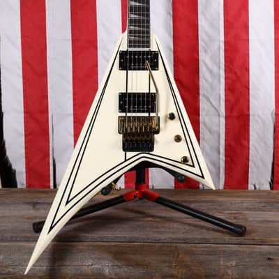 Jackson Pro Series RR3 Rhoads - Ivory with Black Pinstripes image 1