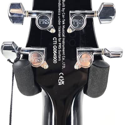 PRS SE Custom 24 Semi-Hollow Piezo, Charcoal Burst Carved Maple Top Serial #: CTIG064900 image 8