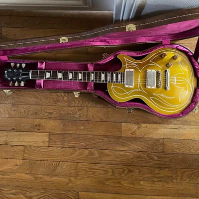 Gibson Custom Shop Billy Gibbons "Pinstripe" '57 Les Paul 2013 - VOS Goldtop image 1