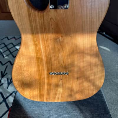 Old Growth Hackenberry wood Telecaster  body with  Fender Tex Mex pickups image 5