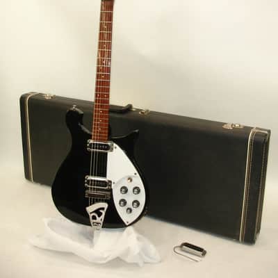 Vintage 1988 Rickenbacker 610 Electric Guitar JetGlo Includes Original Case image 1