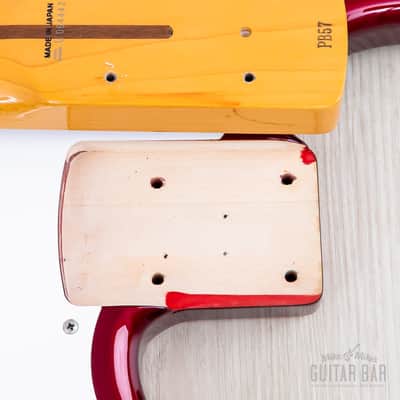 2011 Fender Precision Bass ‘57 Vintage Reissue PB57 Candy Apple Red Near-Mint, Japan MIJ image 18