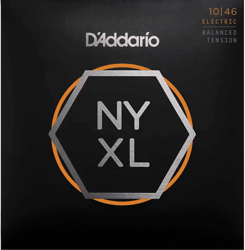 D'Addario NYXL1046 Nickel Wound Electric Guitar Strings, Regular Light, 10-46 image 1