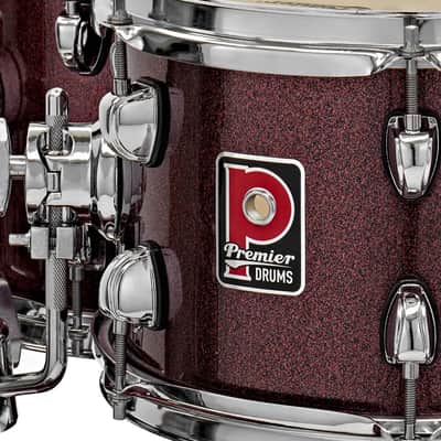 Premier Revolution 20" 5-Piece Complete Drum Kit Red Sparkle PR20-5DKRSW image 3