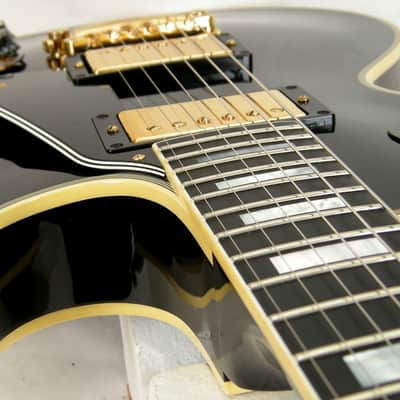 2006 Gibson Les Paul Custom '57 Reissue Black Beauty LPB-7 Electric Guitar image 7