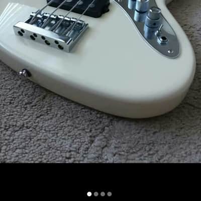 Custom Jazz bass 2018 Cream image 3