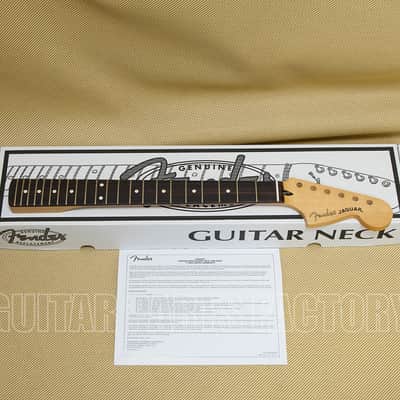 099-0580-921 Fender Player II Series Jaguar® Neck, 22 Medium Jumbo Frets, Rosewood, 9.5", Modern "C" image 1