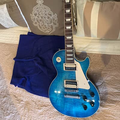 Gibson Les Paul 2025 - AAA Flame Top Ocean Water Perimeter image 12