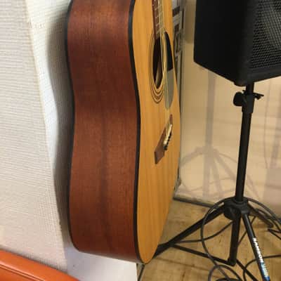 Cort AD810E OP Standard Series Spruce/Mahogany Dreadnought with Electronics 2010s - Open Pore Natural image 4