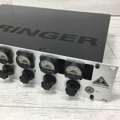 Behringer Tube UltraGain T1953 Microphone PreAmp Rack image 3