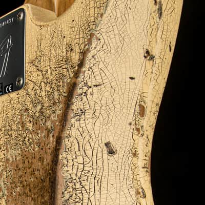 Fender Custom Shop Yngwie Malmsteen Signature Stratocaster Heavy Relic - Vintage White #40437 image 13