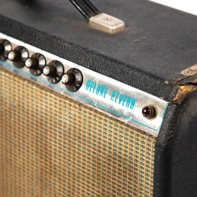 Fender Deluxe Reverb Silverface Owned by Mike Campbell image 8