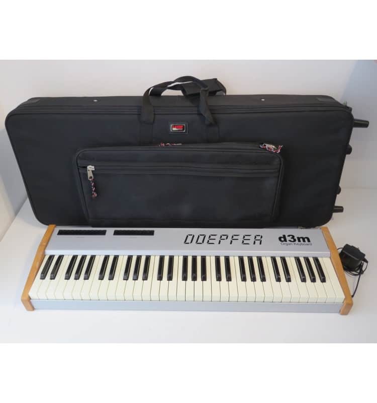 Doepfer d3m Organ Keyboard 61 Key MIDI Controller with Gator Case image 1