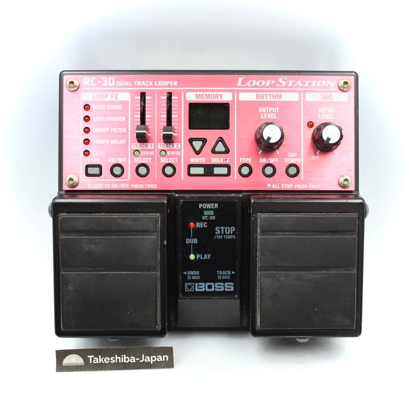 Boss RC-30 Dual Track Looper Phrase Recorder Pedal Z3A0595
