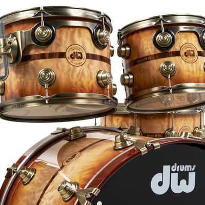 50th Anniversary Limited Edition 6-Piece Drum Shell Pack, Persimmon/Spruce, 2023, Kit #41 of 100 Made image 4