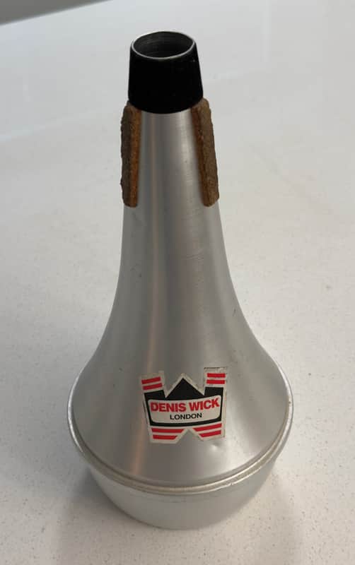 Denis Wick Trombone Straight Mute - Aluminum Mute for Trombone - Accessories for Brass Instruments image 1