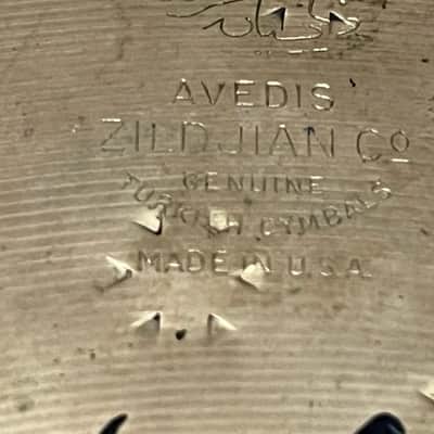 VIDEO- Zildjian 13” HiHat Set- Z Custom Bottom 1110g ( Top) Dyno Beat 1574g (Bottom) image 3