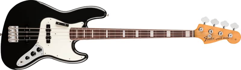 Fender Vintera III Early '70s Jazz Bass Rosewood FB Black with Bag