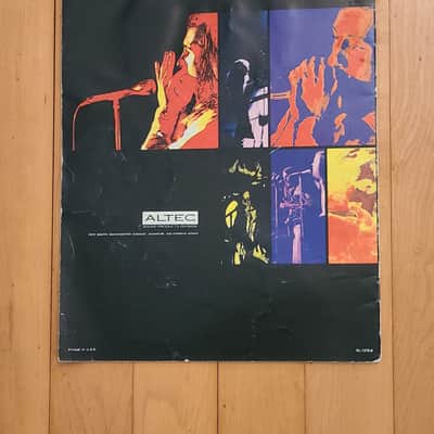 Altec Lansing Dealer Catalog 1970s "Musical Sound Equipment" # AL-1390B image 1