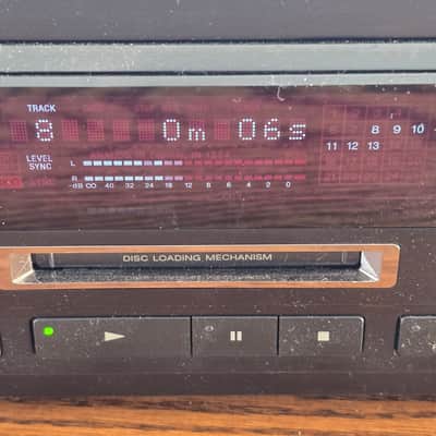Sony MDS-JA3ES minidisc player recorder deck Early or mid-1990s - Black image 18