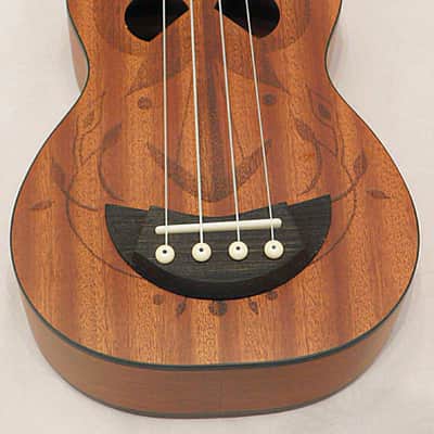 Stagg Tiki series soprano ukulele with sapele top and Gig Bag 2018 EH Finish image 2