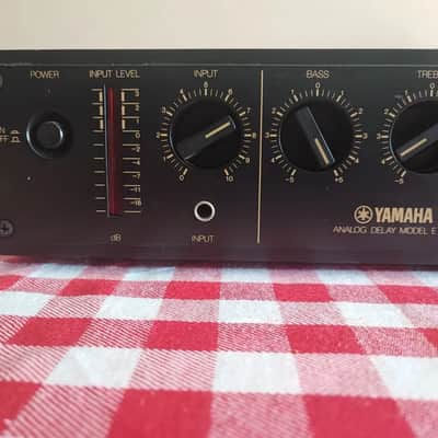 Yamaha E1010 Rack Analog Delay 1980s - Black image 2