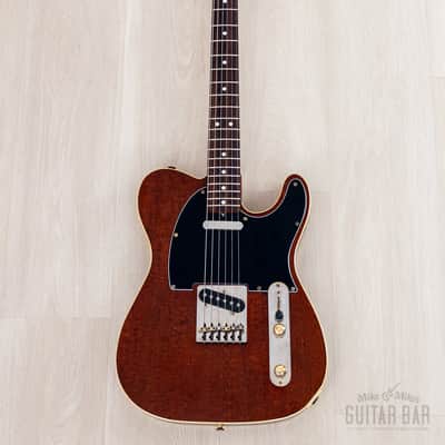 1984 Tokai Breezysound TTE60 TM T-Style Custom Vintage Guitar Tortoiseshell Mahogany w/ Tweed Case image 2