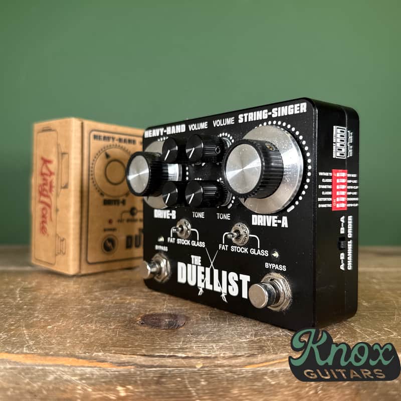 King Tone Guitar The Duellist V3 with External Dip Switches | Reverb
