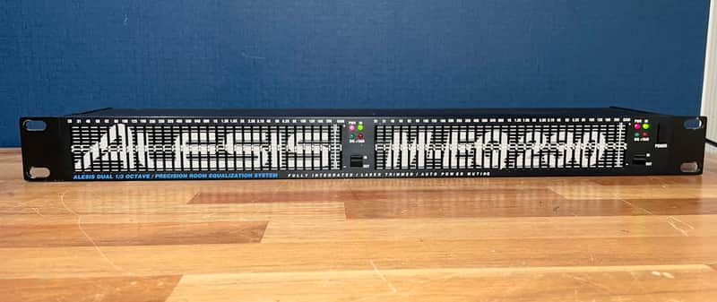 Alesis M-EQ 230 Dual 1/3 Octave Precision Equalizer Rackmount image 1