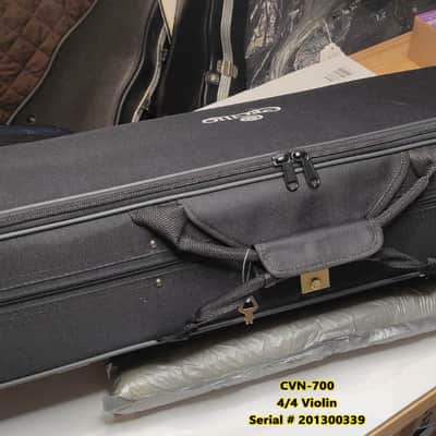 4/4 Advanced to Professional Level Violin Featuring Aged 7 Years+ Select Solid Spruce Top Highly Flamed One-Piece Maple Back and Sides, Real Ebony Components, Brazilwood Bows, Hand-Rubbed... image 24
